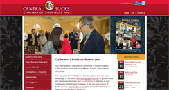 Desktop Screenshot of centralbuckschamber.com