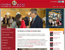 Tablet Screenshot of centralbuckschamber.com